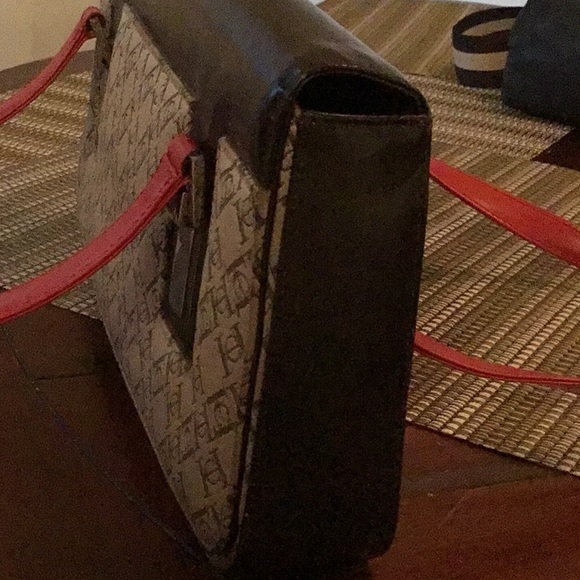 Carolina Herrera Signature Leather Handbag - Picture 3 of 3